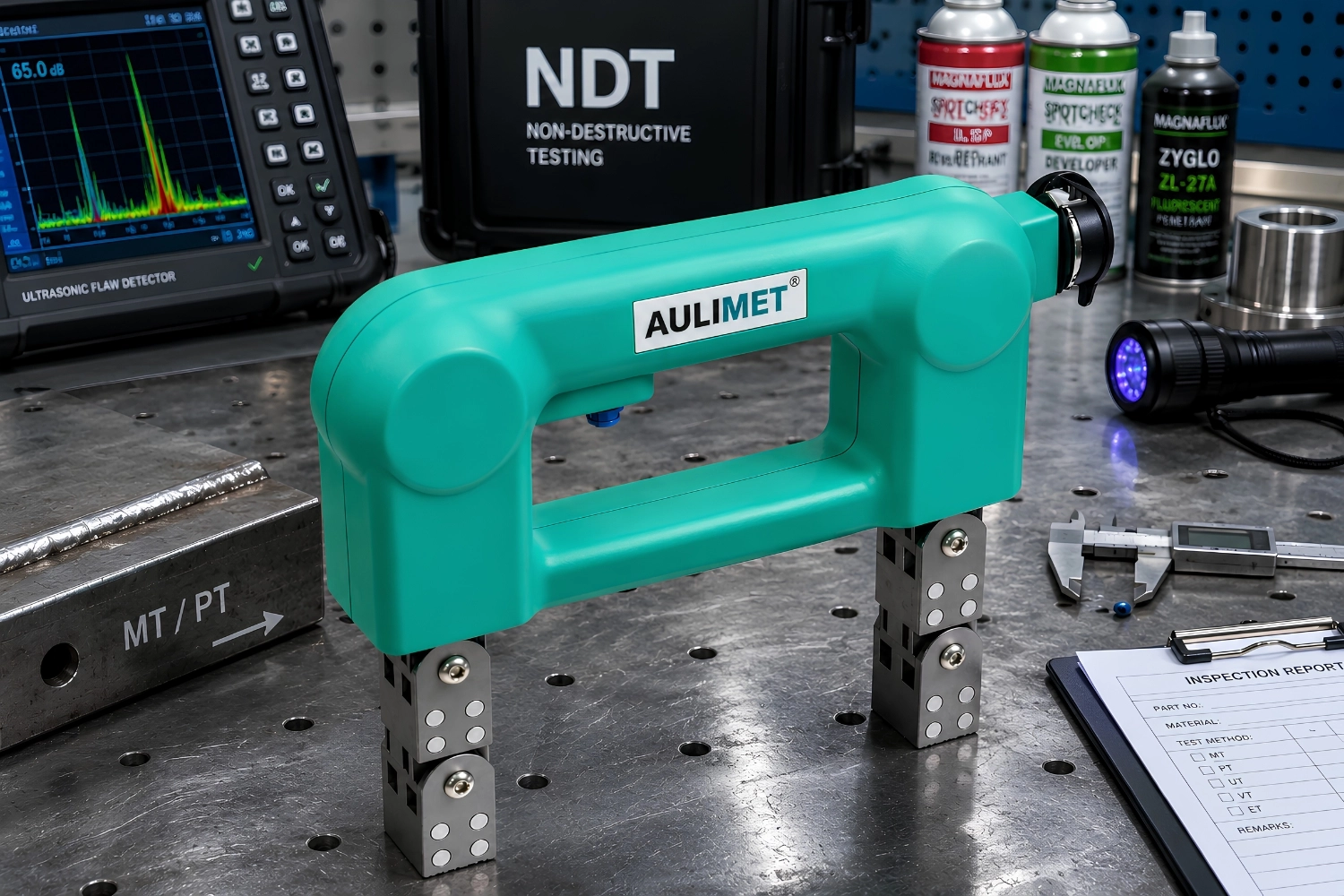 Non-Destructive-Testing-Instruments-AC-Magnetic-Yoke-Flaw-Detector-AULIMET